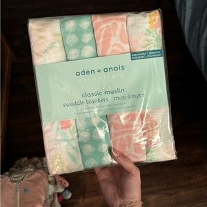 Aden + Anais Essentials Muslin Swaddle Blankets - Pastel Collection